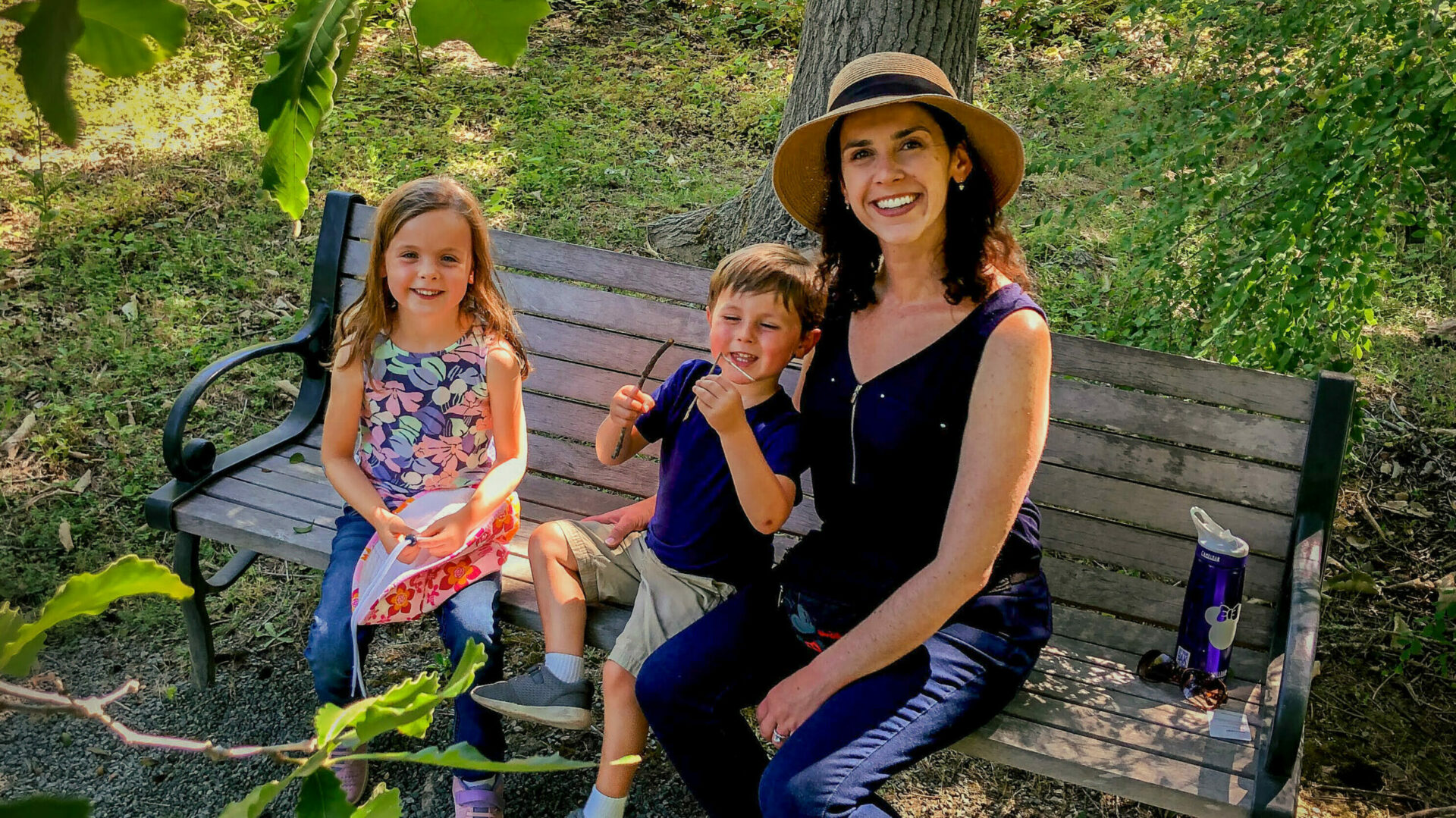 Family in the Garden. Photo by Matt Davis