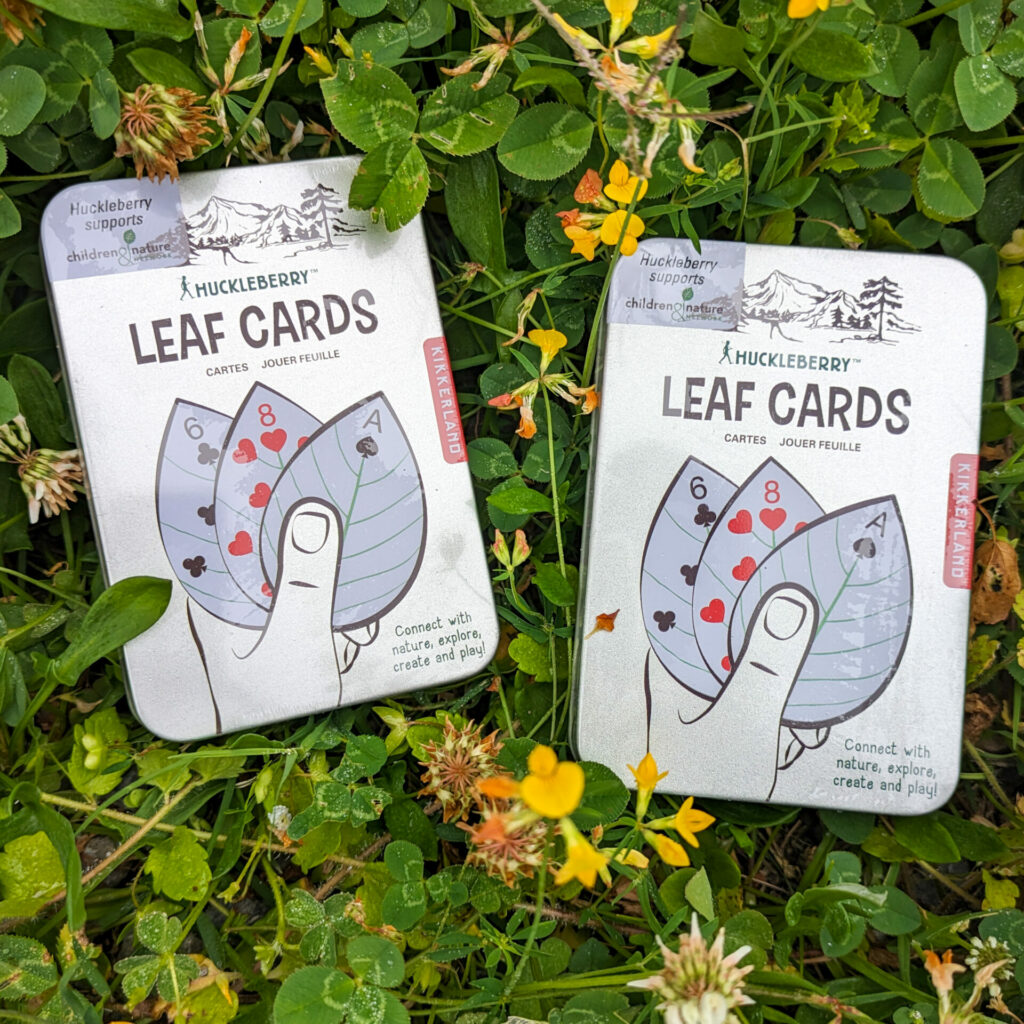 Huckleberry Leaf Playing Cards