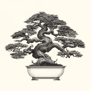 Bonsai illustration
